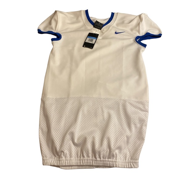 Nike Vapor Game V Neck Short Sleeve Jersey, White, size medium, NWT, $60 - Picture 2 of 3